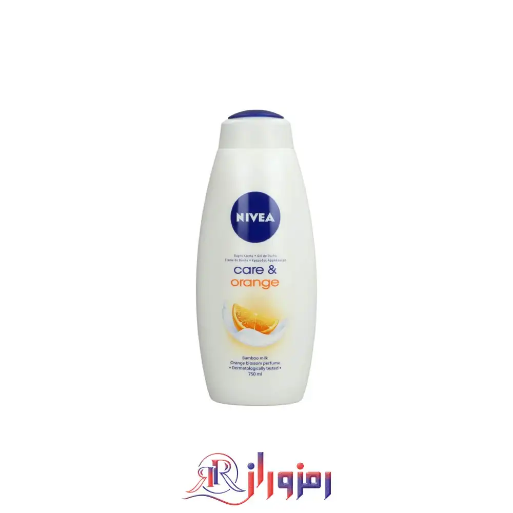 شامپو بدن نیوآ nivwa مدل care and orange حجم 750 میل،خرید و قیمت شامپو بدن نیوآ nivwa مدل care and orange حجم 750 میل